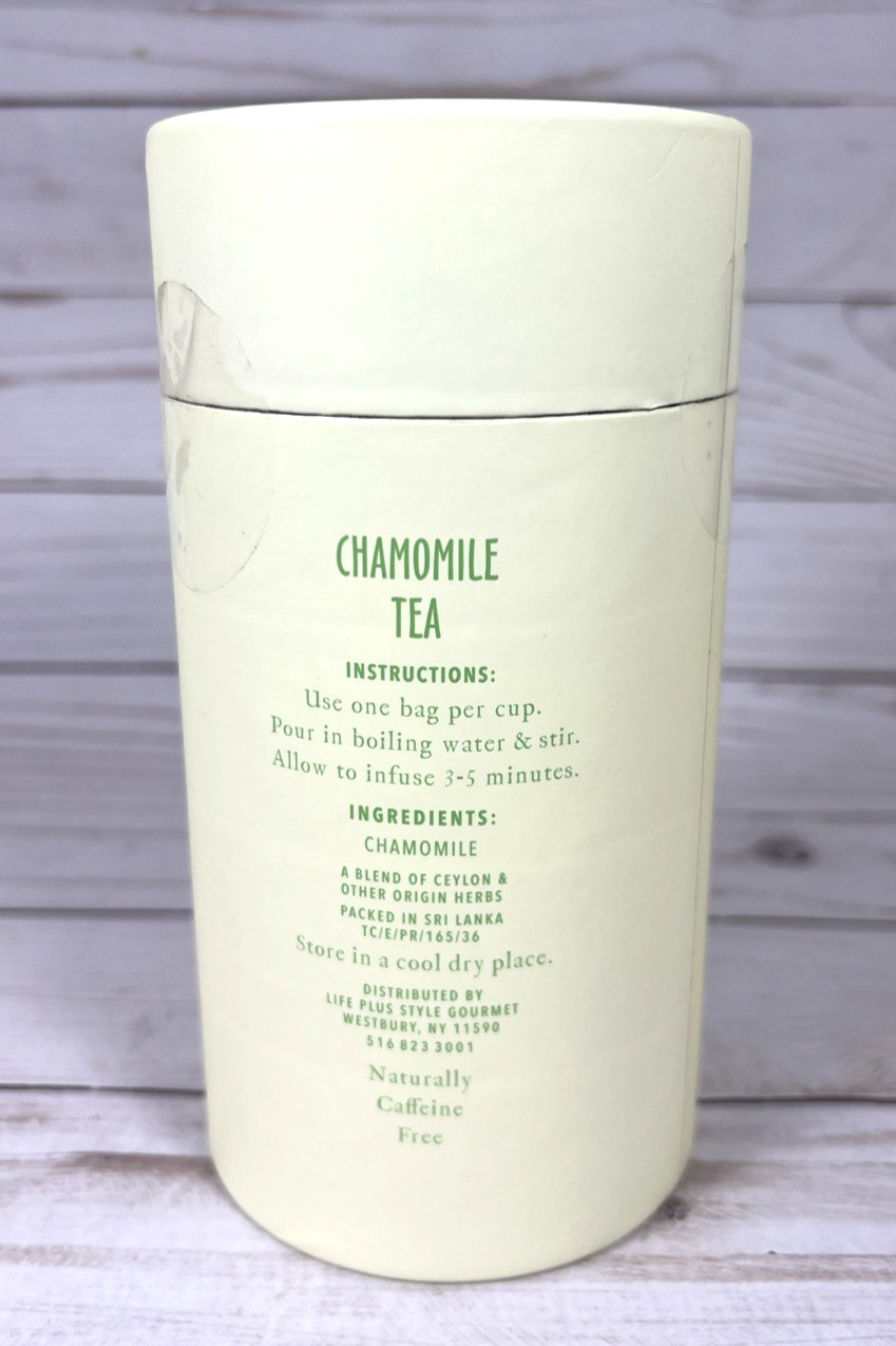 Well Now Tea Company Fine Teas Chamomile Sleep 50 Bags Caffeine Free 11/27 (2x)