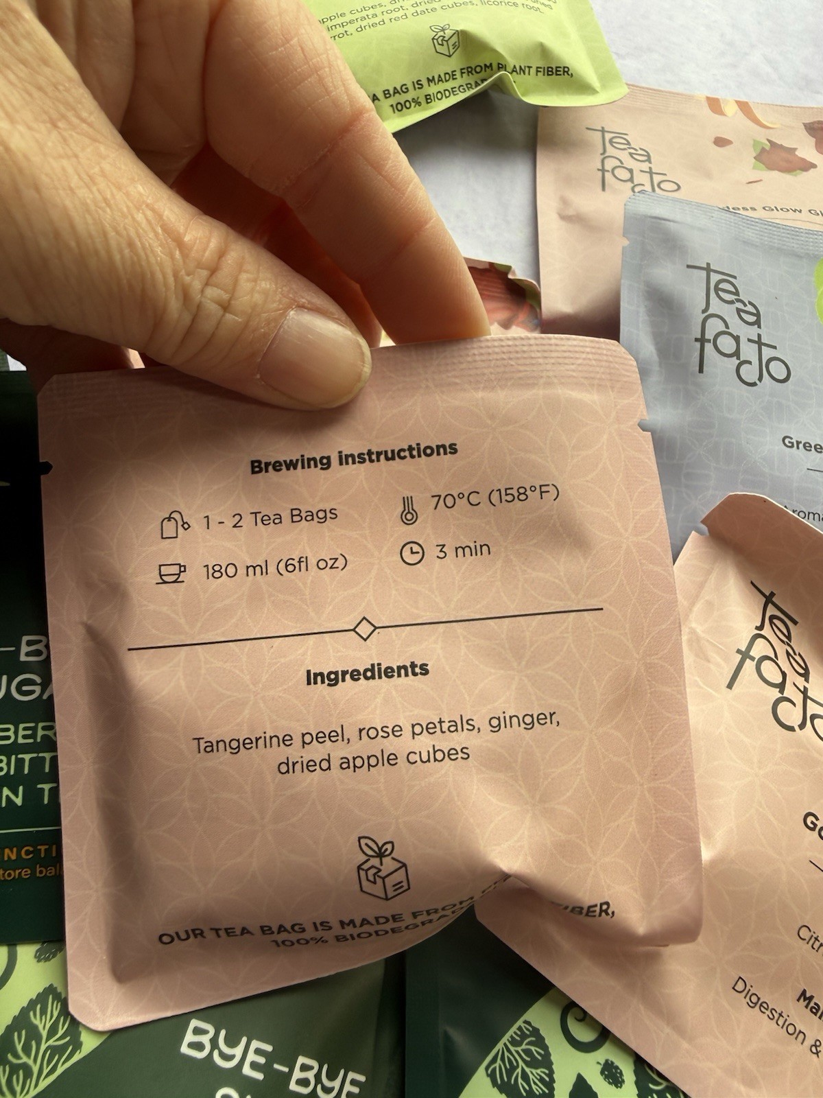 Tea Facto Yummy Assorted Flavours Tea Bags 11 Servings