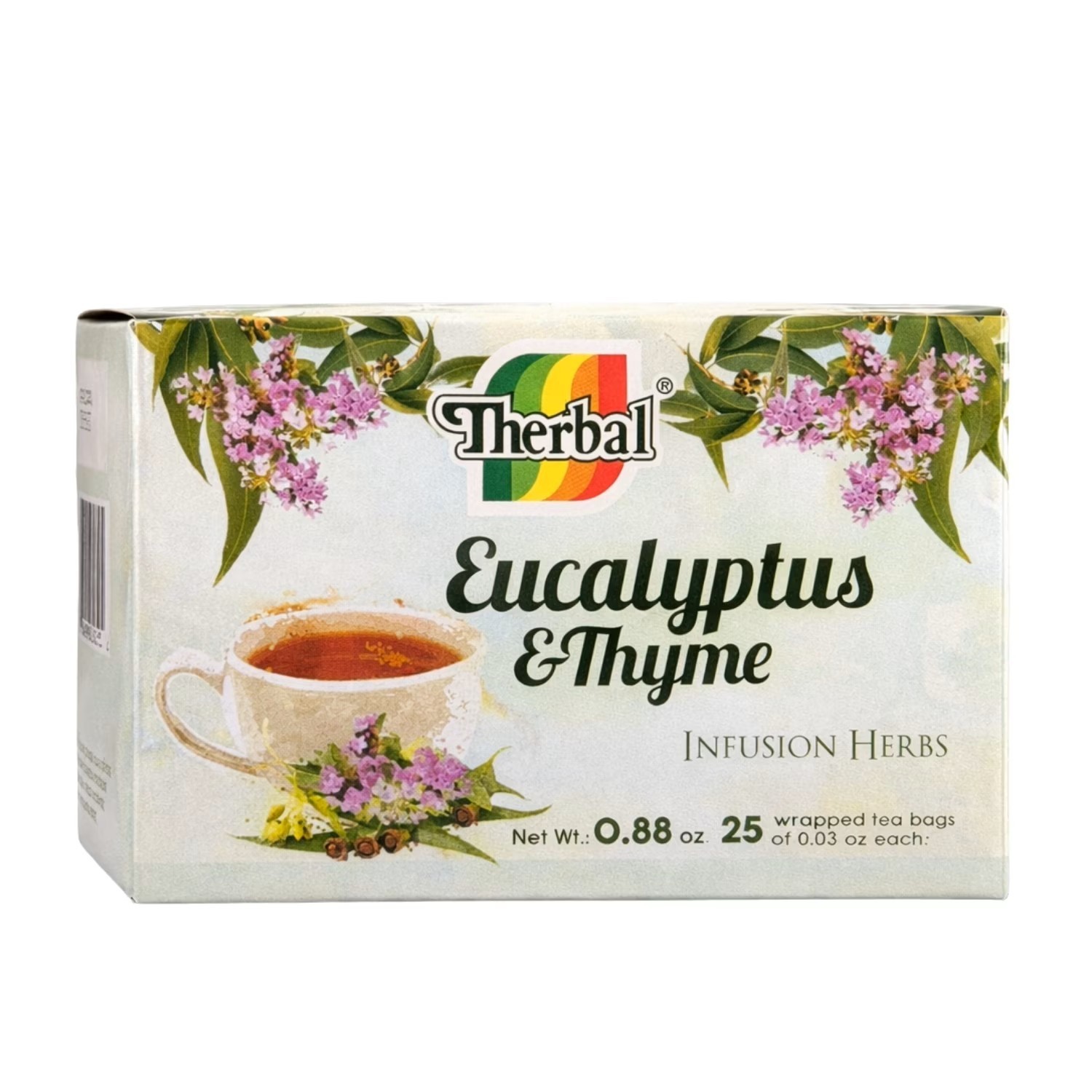 Therbal Eucalyptus & Thyme -Cold, Coughs, Throat Irritation- 40 Tea Bags