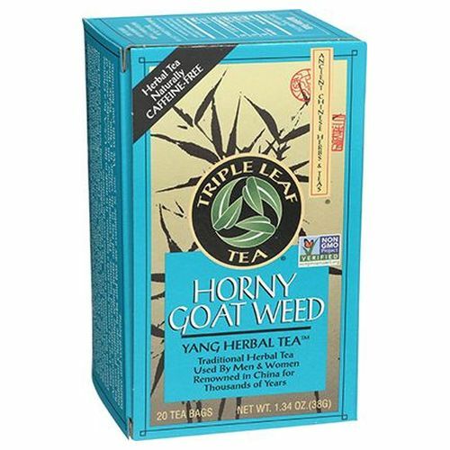 Horny Goat Weed Tea 20 Bags By Triple Leaf Tea