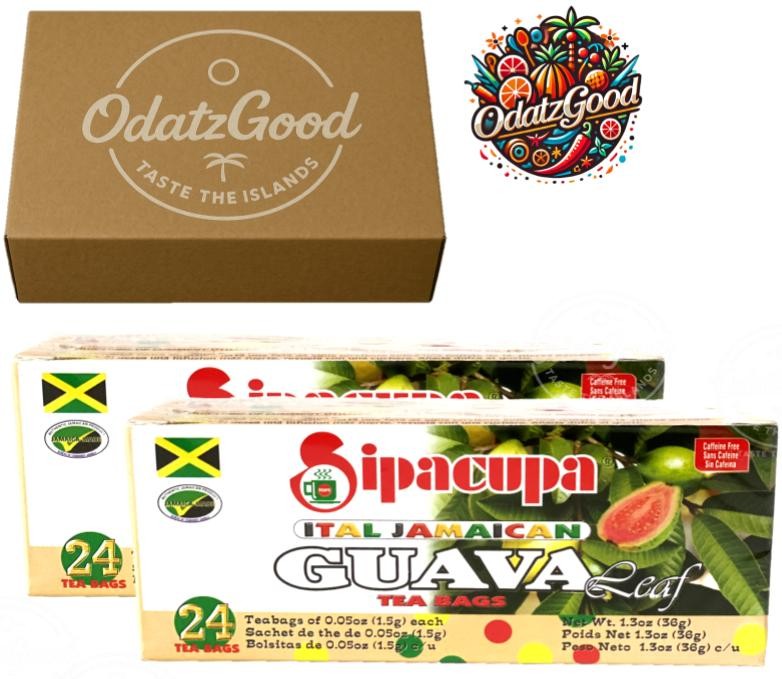 Sipacupa Guava Tea 24Tea Bags (36g) – Curated & Packaged by ODatzGood
