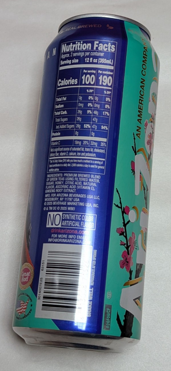 3x Superman Arizona Green Tea Promotional Three Cans New Unopened – Collectable