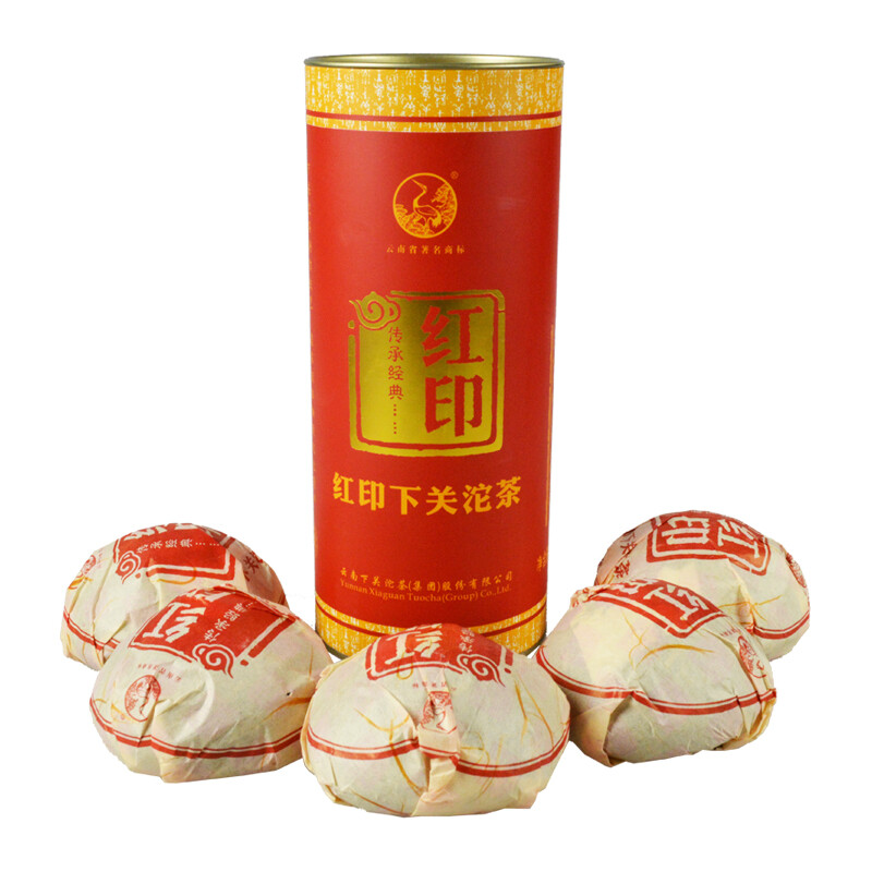 Classic Red Seal * 2014 Yunnan XiaGuan TuoCha Pu Erh Tea Raw Pu’er 100g X 5pcs
