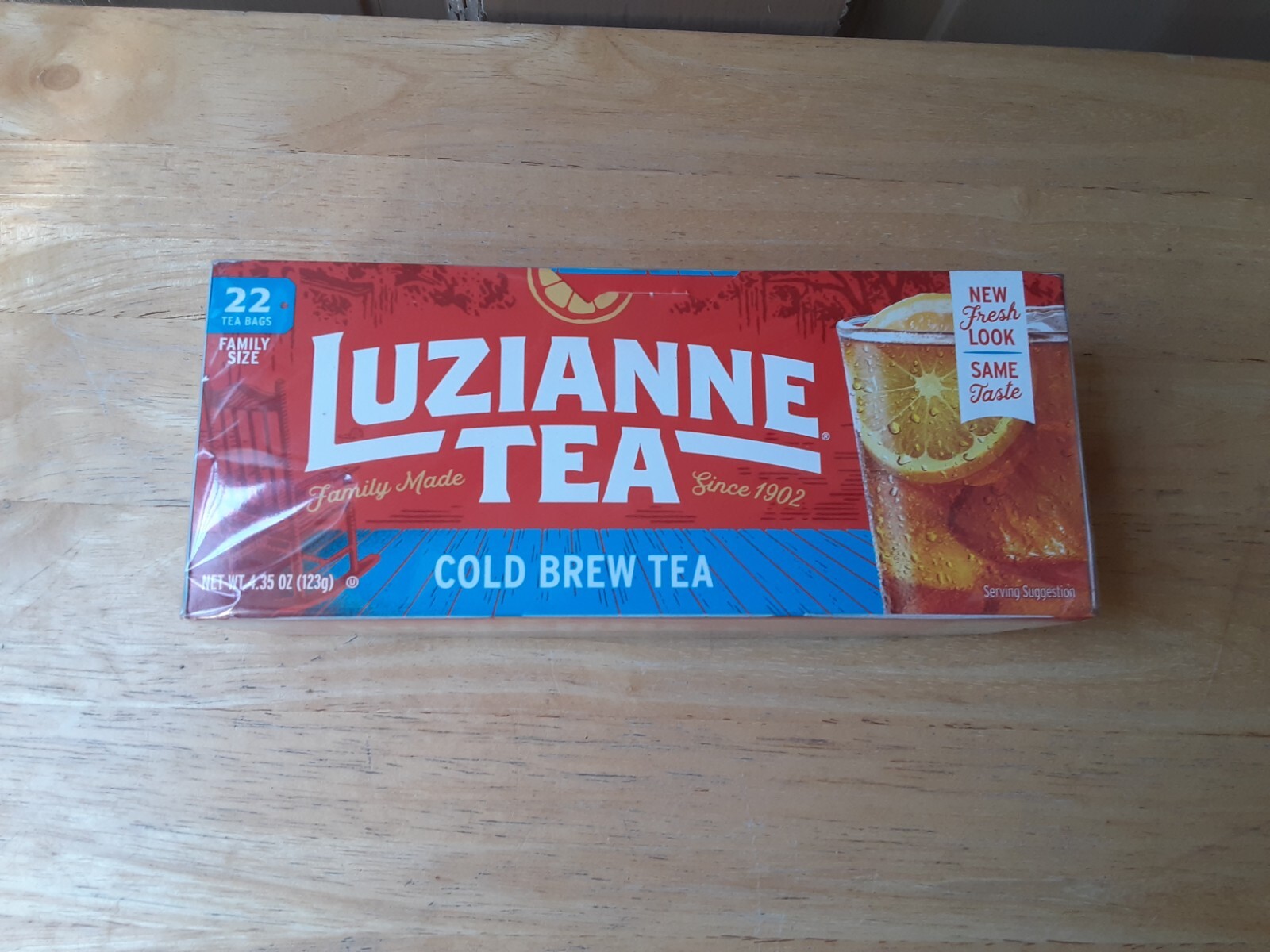 Luzianne Cold Brew Tea (22 Tea Bags) EXP. 7-15-26 *REDUCED*