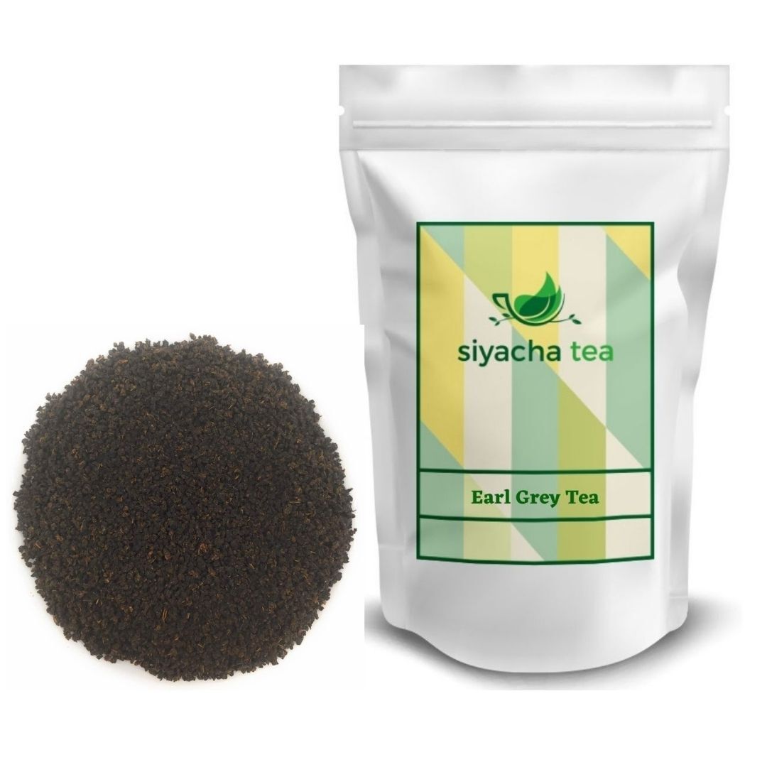 Earl Grey Black Tea with Assam CTC Blend Natural Herbal Loose Leaf Beverage 2lbs