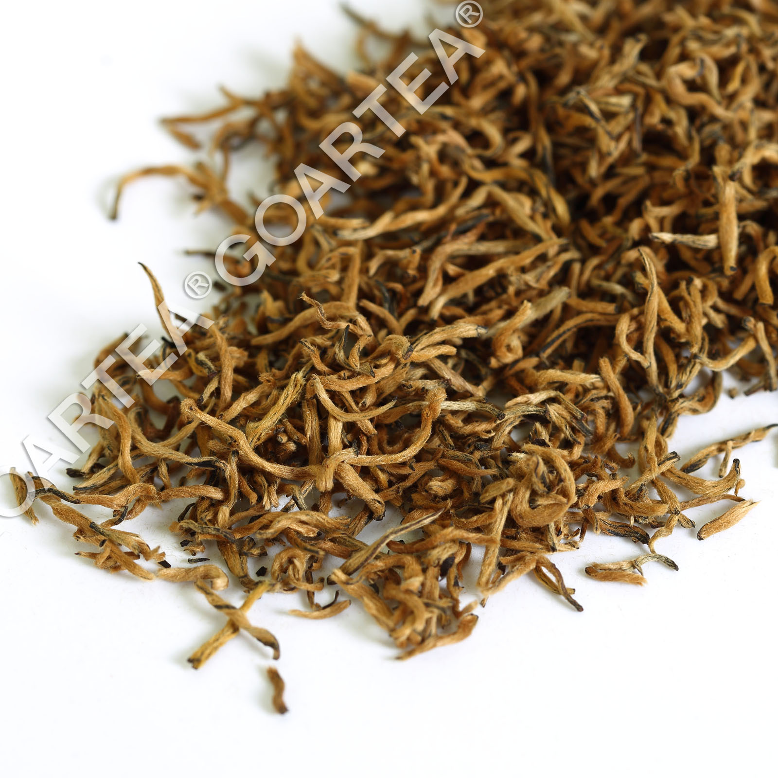 GOARTEA Nonpareil Supreme Wuyi Jinjunmei Eyebrow Black Tea Golden-Buds Junmee