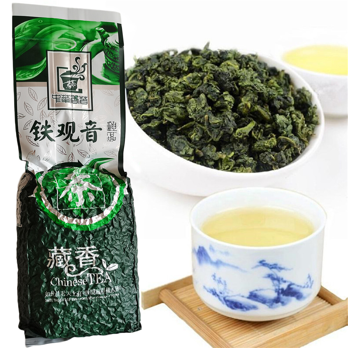 250g Chinese Oolong Tea Tikuanyin Green Tea Anxi Tie Guan Yin Natural Organic 乌龙