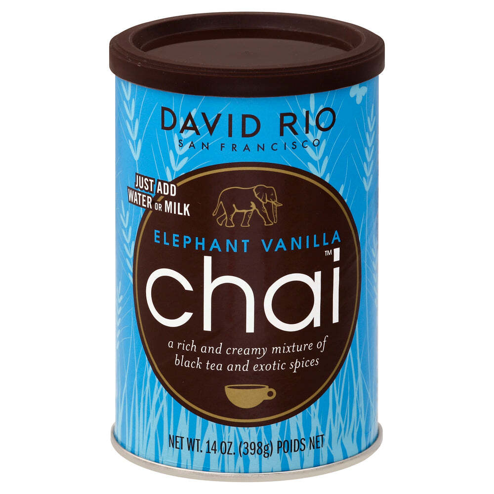 David Rio Elephant Vanilla Chai Powder 14 Oz