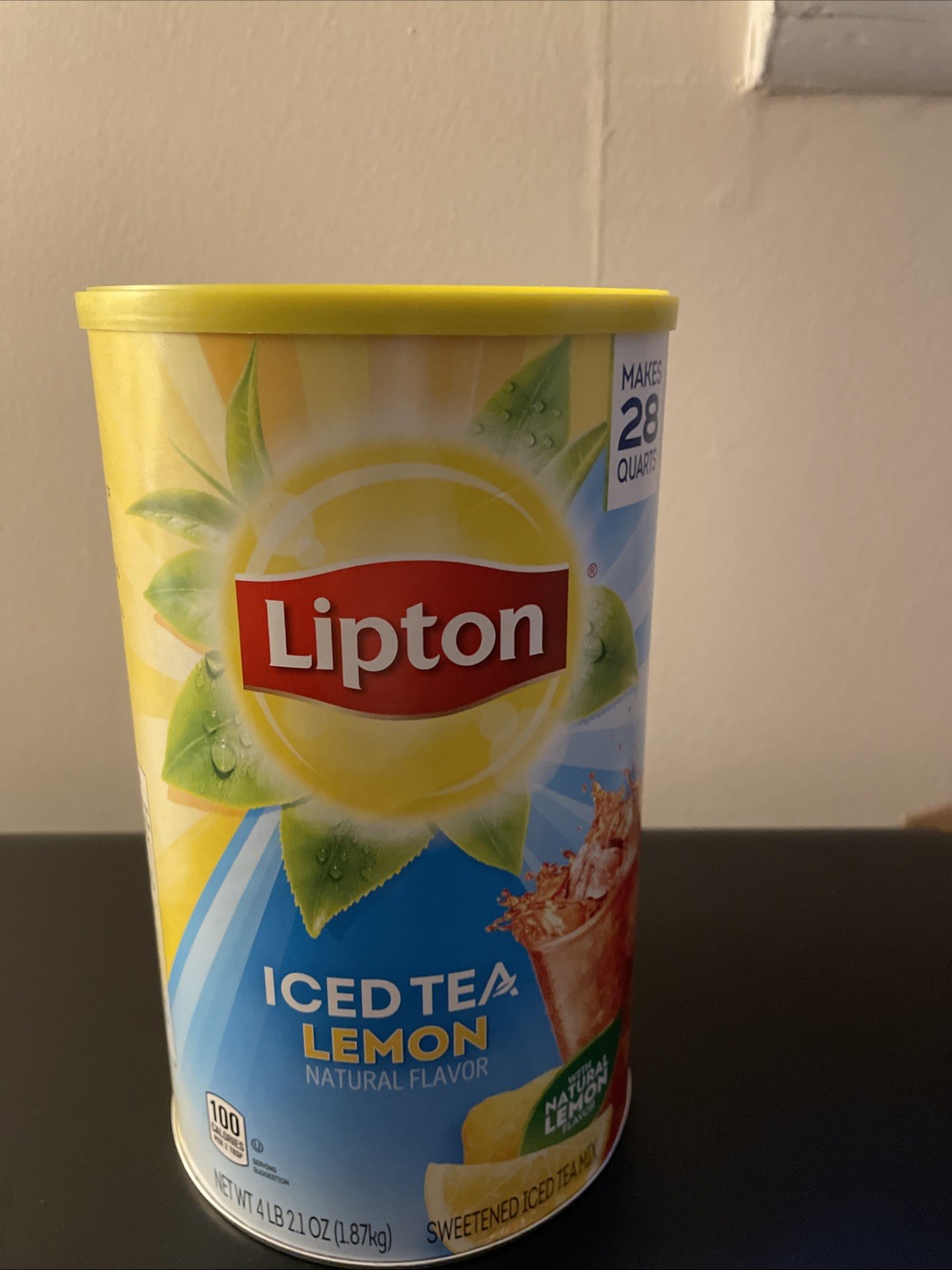 Lipton Lemon Iced Tea Mix 28 Quarts – FREE SHIPPING