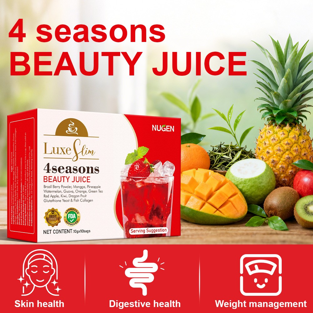 4 Seasons Beauty Juice,Support Weight Management,Promote Digestive Skin Health