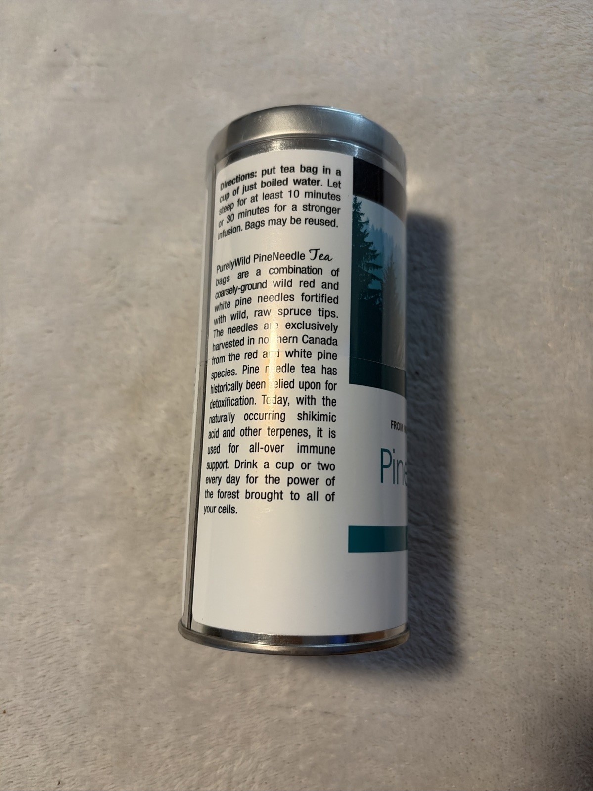 Dr. Cass Ingram’s Purely Wild Pine Needle Tea Bags NEW