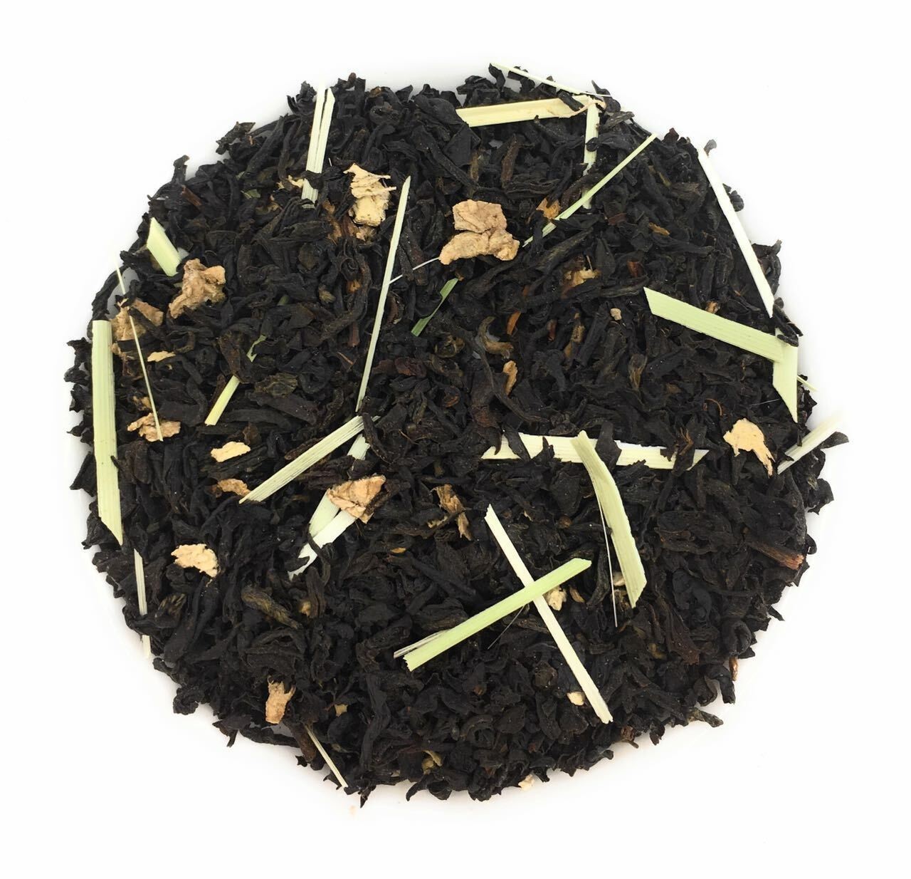 Assam Black Tea with Ginger Lemongrass Loose Leaf Citrus Chai Aids Digestion New