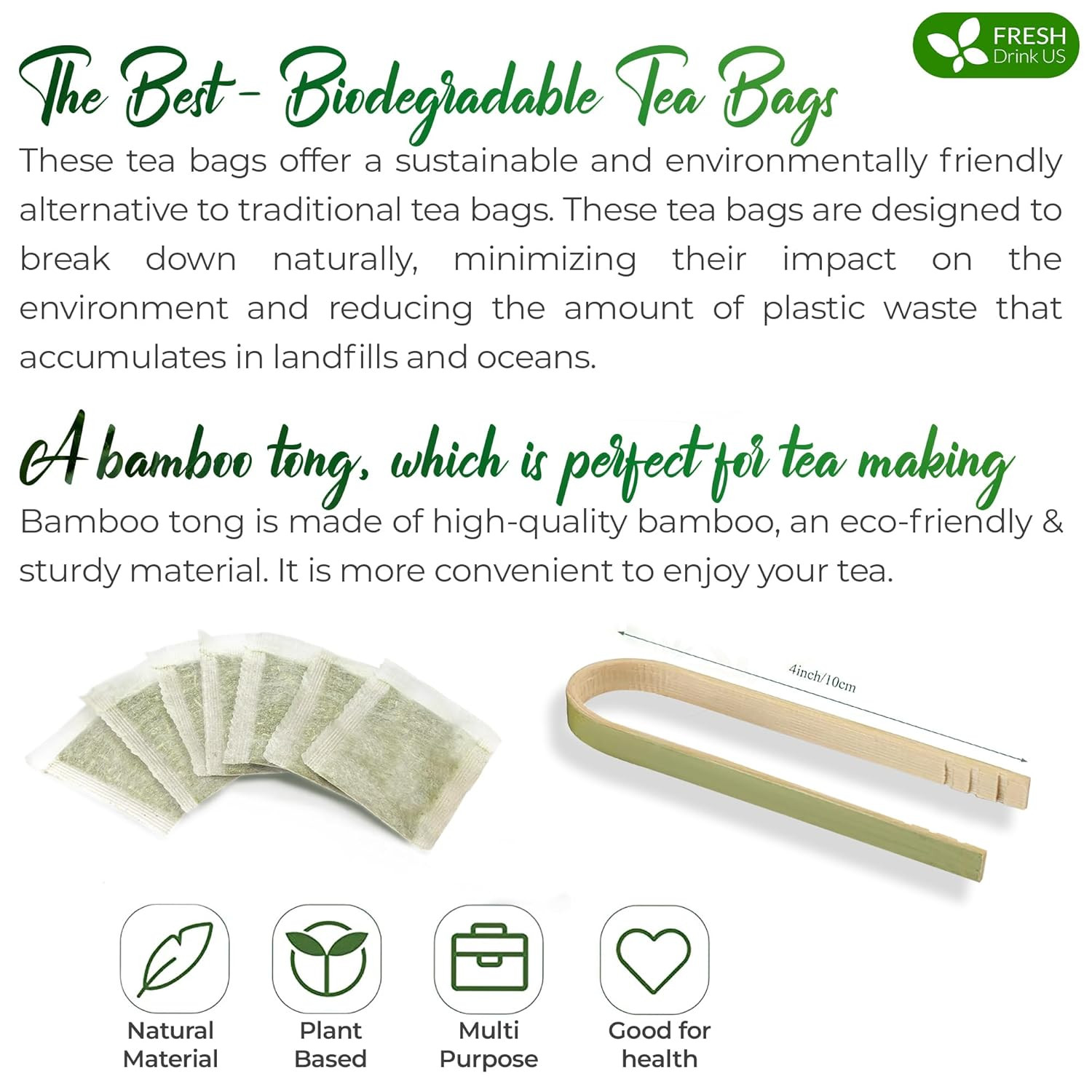 , Premium 75 Sage Leaf Tea Bags, 100% Natural & Pure from Sage Leaves. Loose Lea