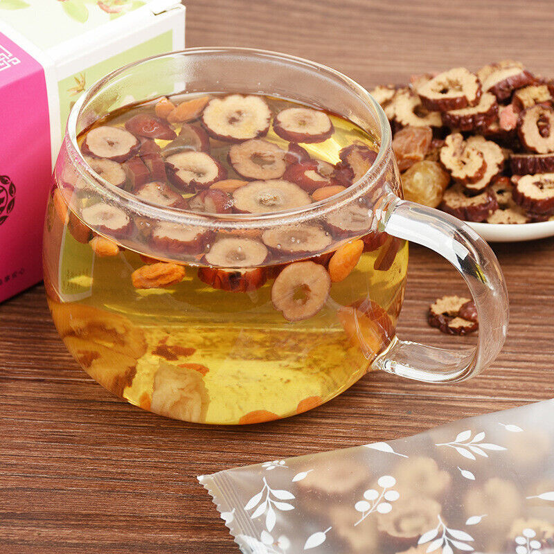Red Date Longan Fruit Tea Chinese Herbal Blend Natural Wellness Tea 120g