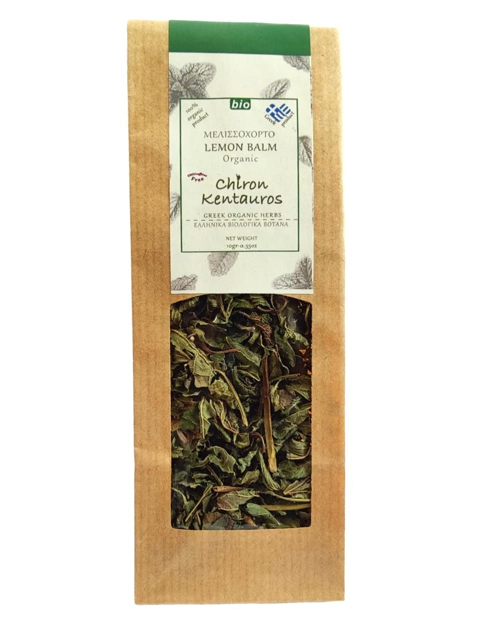 Greek Organic Bio Herb Melissa/Lemon Balm Leaves from Mount Pelion Greece – G…