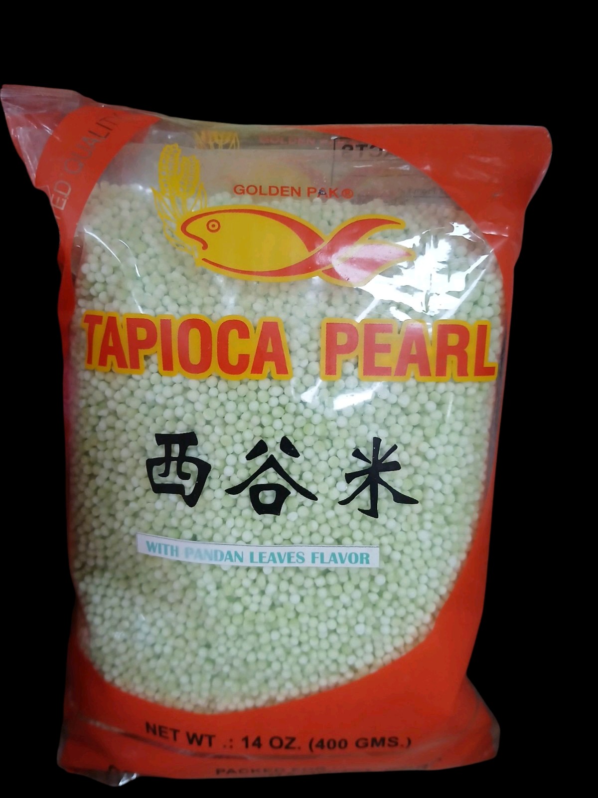 Tapioca Pearl with Pandan Leaves Flavor 14oz