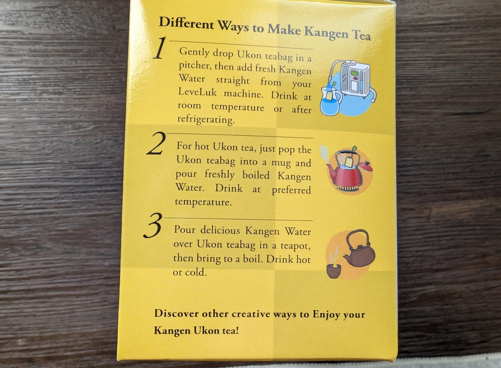 Kangen Ukon (Turmeric) Tea 60 Bags 100% Organic by Enagic  Sealed New
