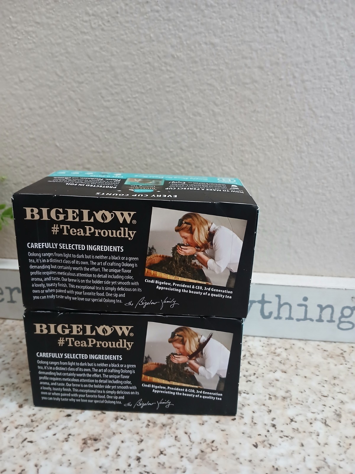 Bigelow Tea Oolong Tea Classic 20 Bag(S) 1.37.oz Exp:05/2027 Lot Of 2 Total 40 B