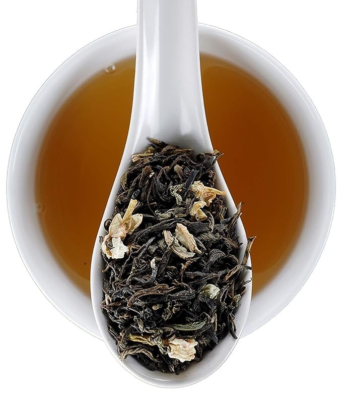 Elmwood Inn Fine Teas, Jasmine Green Tea, 16-Ounce