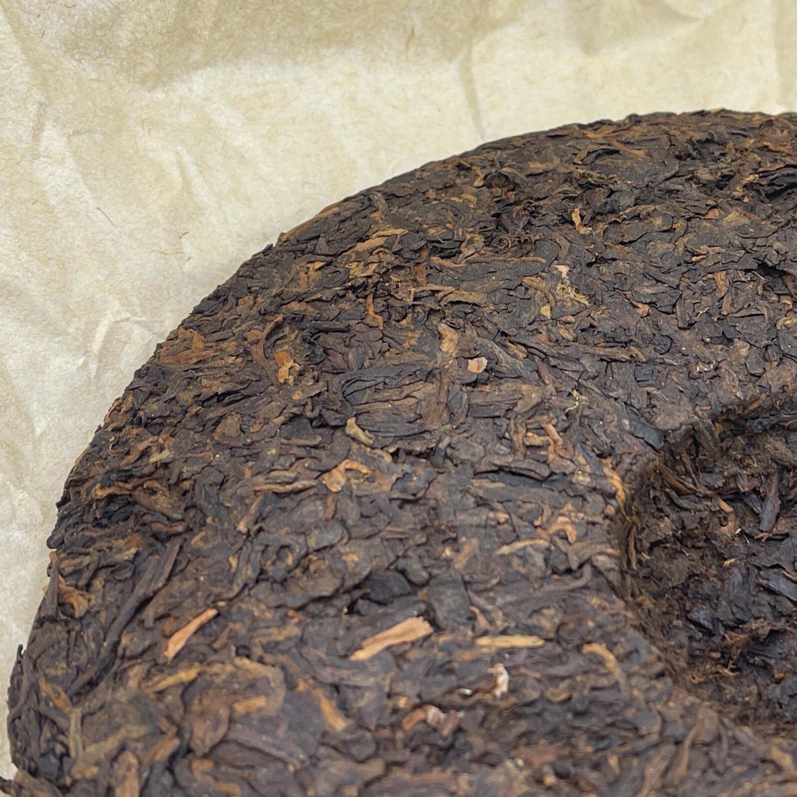 Pu-erh tea,2003,Customized Tea Yunnan Qizi Cake Tea Green Seal,357g,Cooked
