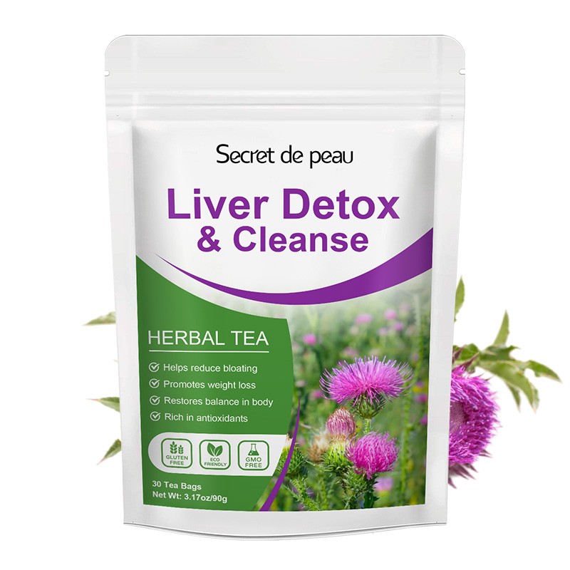 30 Bags Liver Cleanse & Detox Support Liver Detox Tea Herbal Kidney and Pancrea