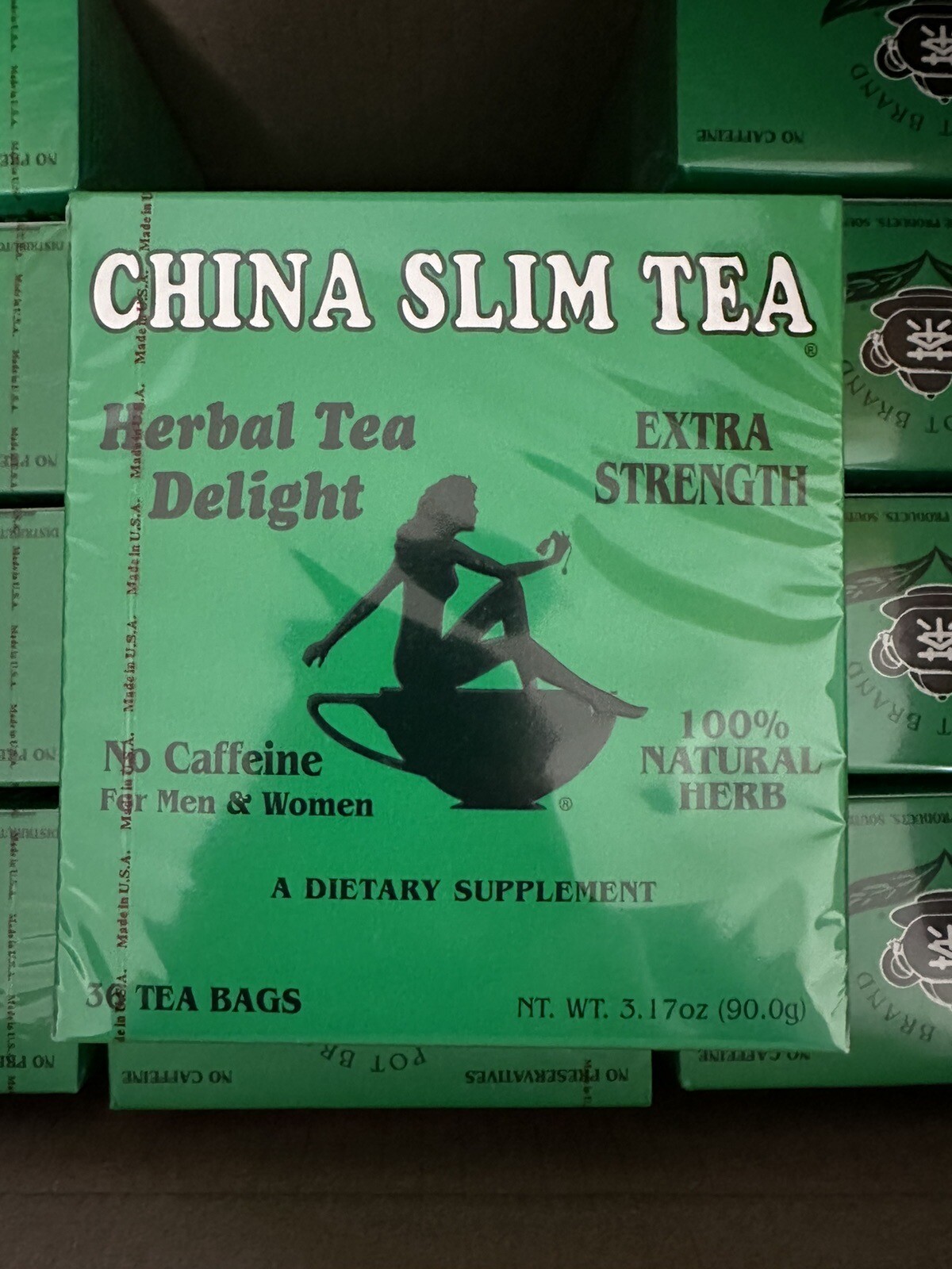 China Slim Tea Herbal Dieter’s Delight – Extra Strength (36 Tea Bags) 3.17 oz