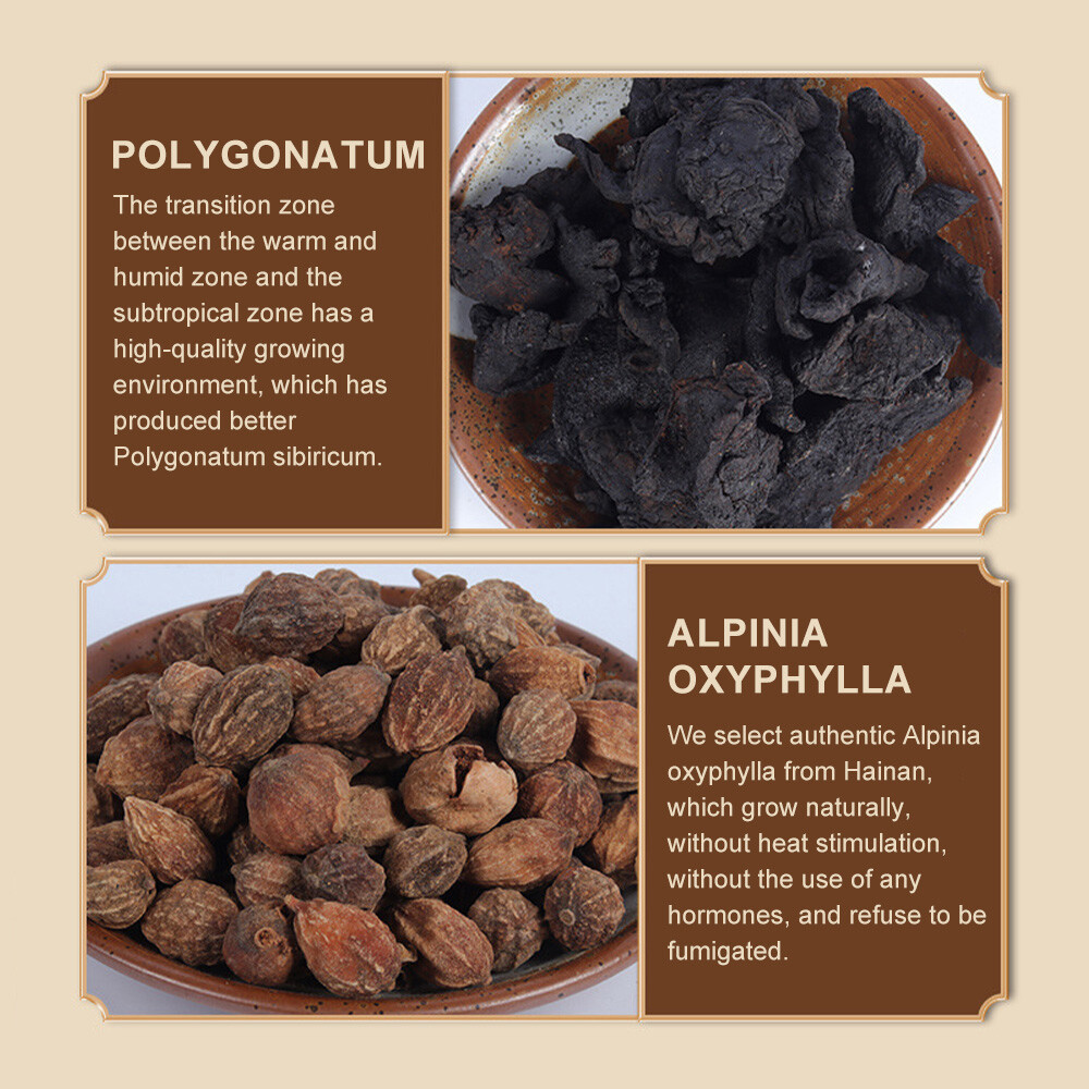 Ginseng Ten Treasures Tea Maca Mulberry Kidney Detox Liver Tea for Men Women