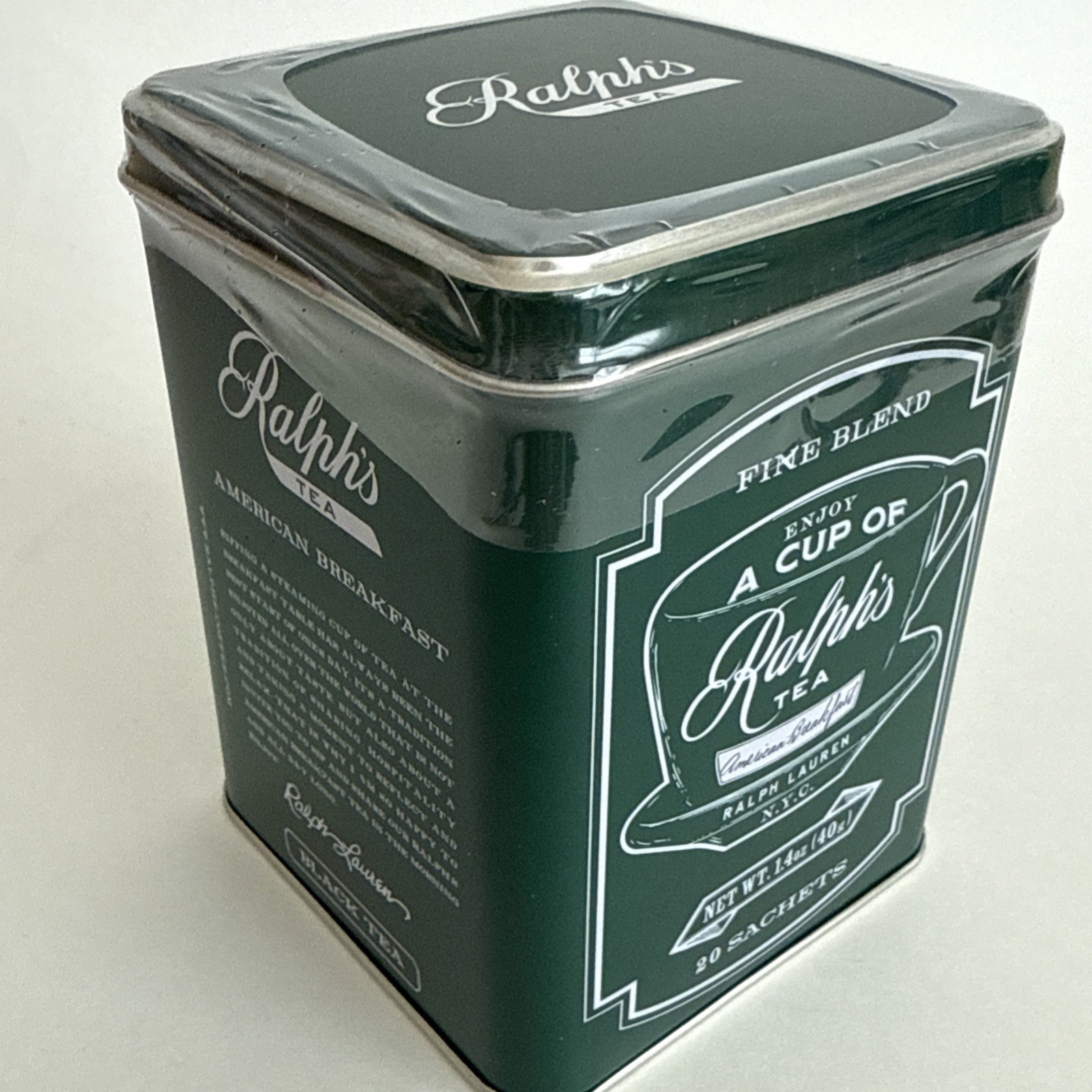 Ralph’s American Breakfast Tea And Signature Tin Ralph Lauren