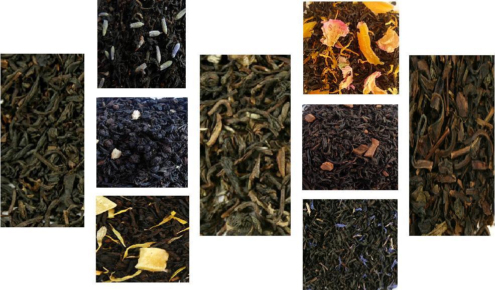 Black Tea or Oolong teas- iced or hot – choose flavor, qty, loose leaf, teabags
