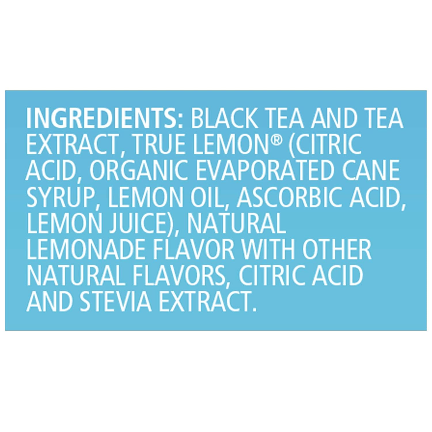 Cold Brew Iced Tea, Half and Half Iced Black Tea and Lemonade, Contains Caffeine