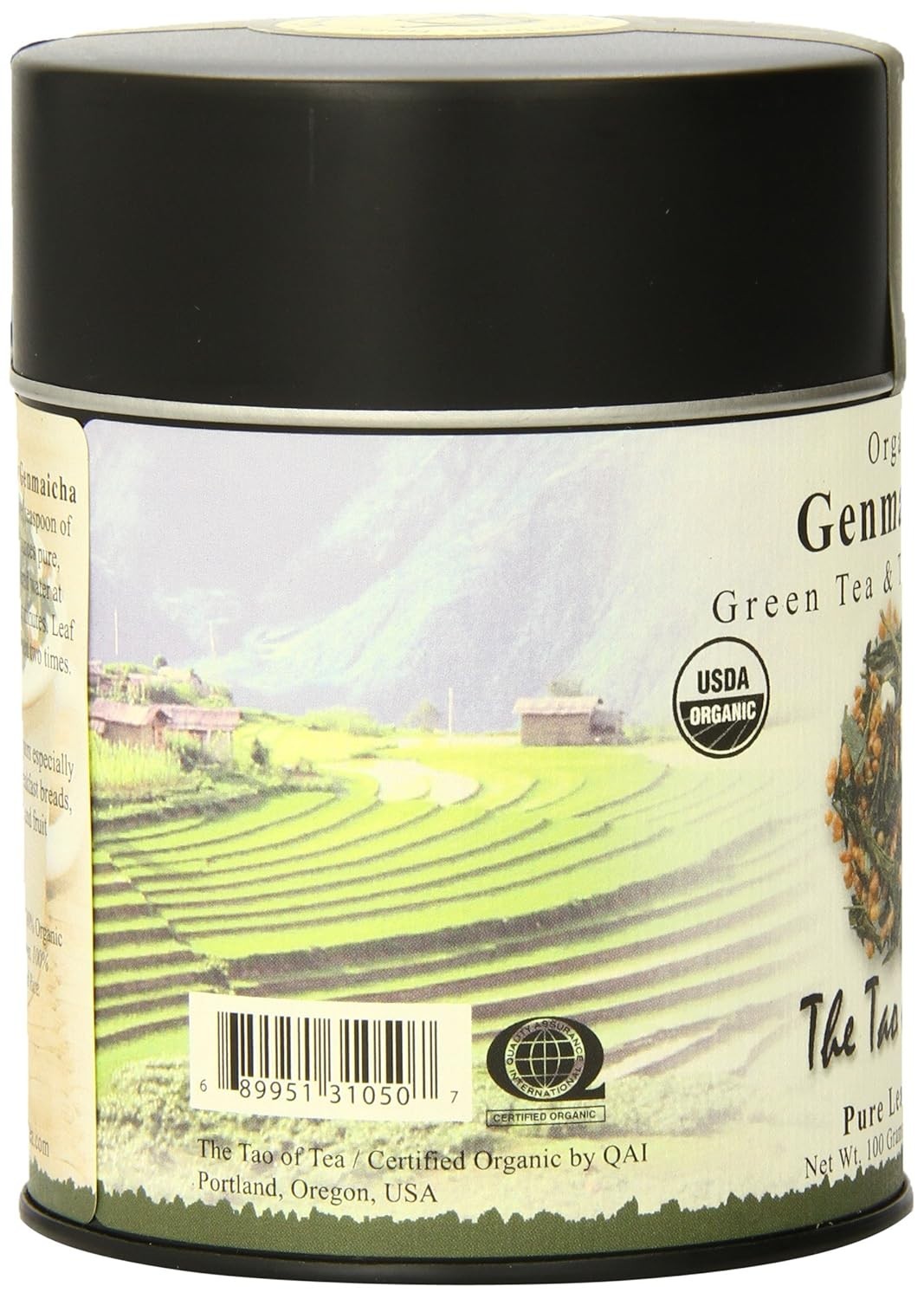 Delightful Genmaicha Green Tea – Organic Loose Leaf with Toasted Rice, 3.5oz