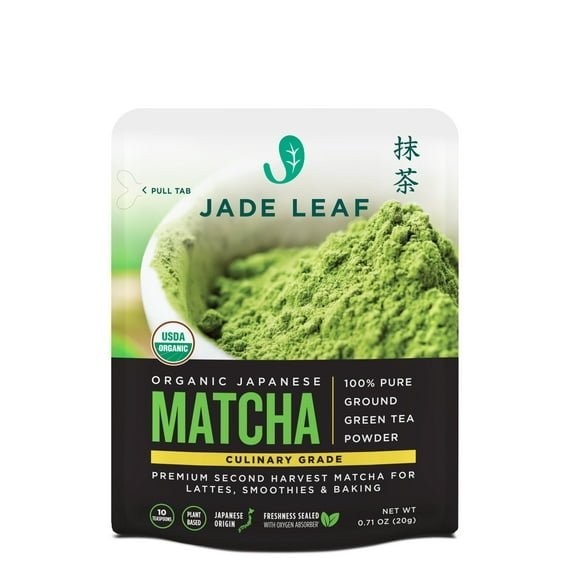 Jade Leaf Organic Japanese Culinary Matcha Green Tea Powder 0.7 Oz