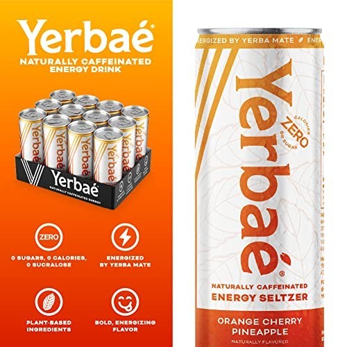 Energizing Variety Pack Energy Seltzer – 0 Sugar, 0 Calories, 0 Carbs, Plant-Bas
