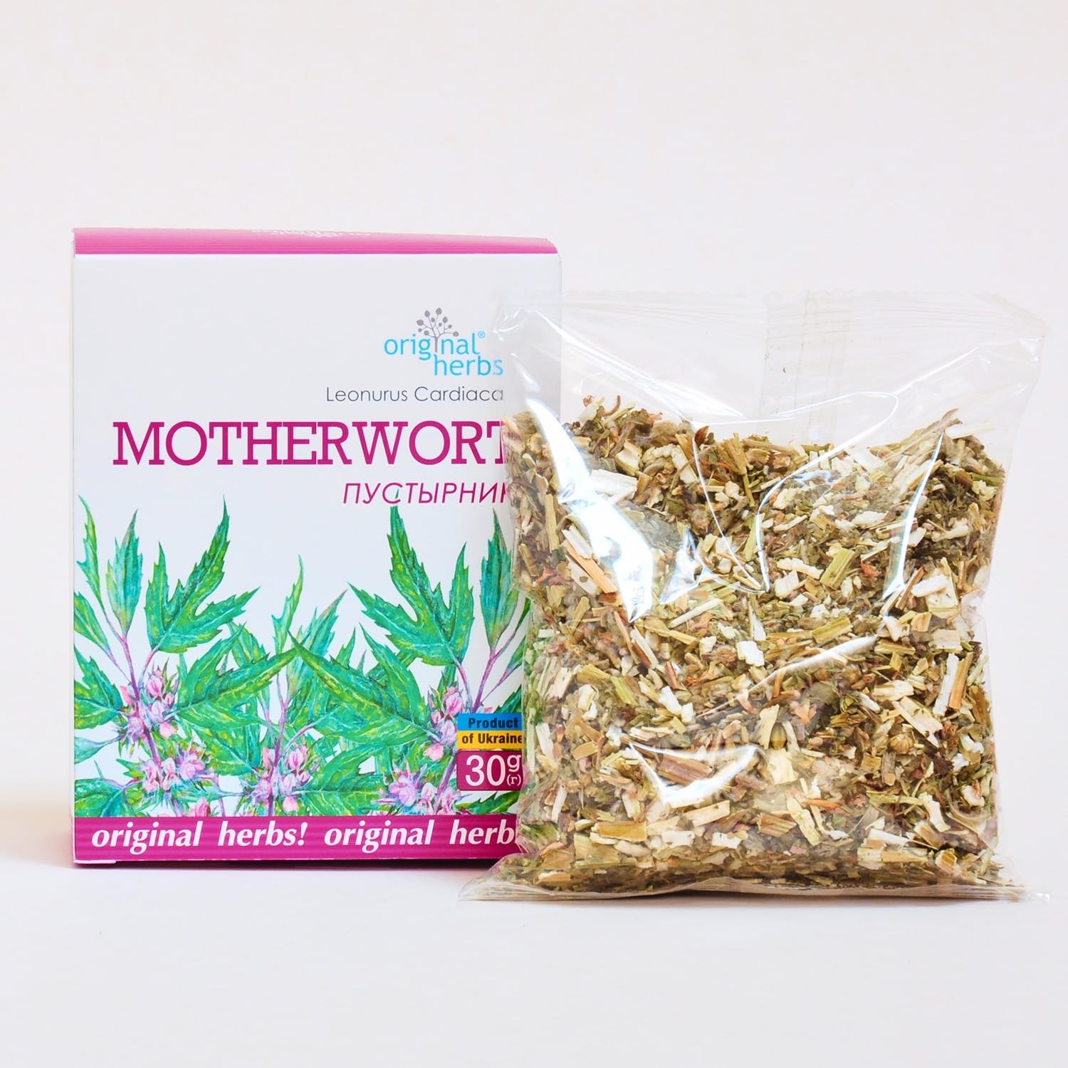 Motherwort Tea (Пустырник) – 30g (1.06 oz) | Loose Leaf, Original Herbs