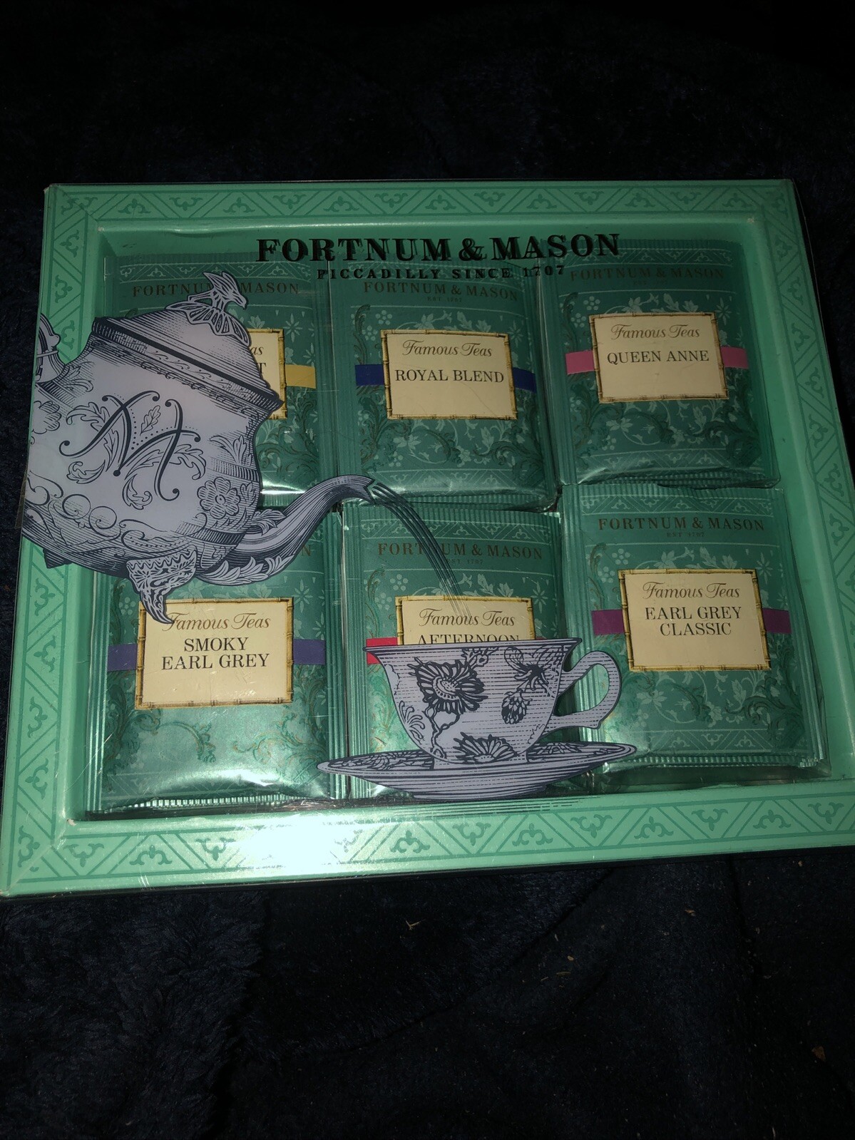 Great Deal!! Fortnum and Mason Tea Assortment Famous 60 Tea Bags!