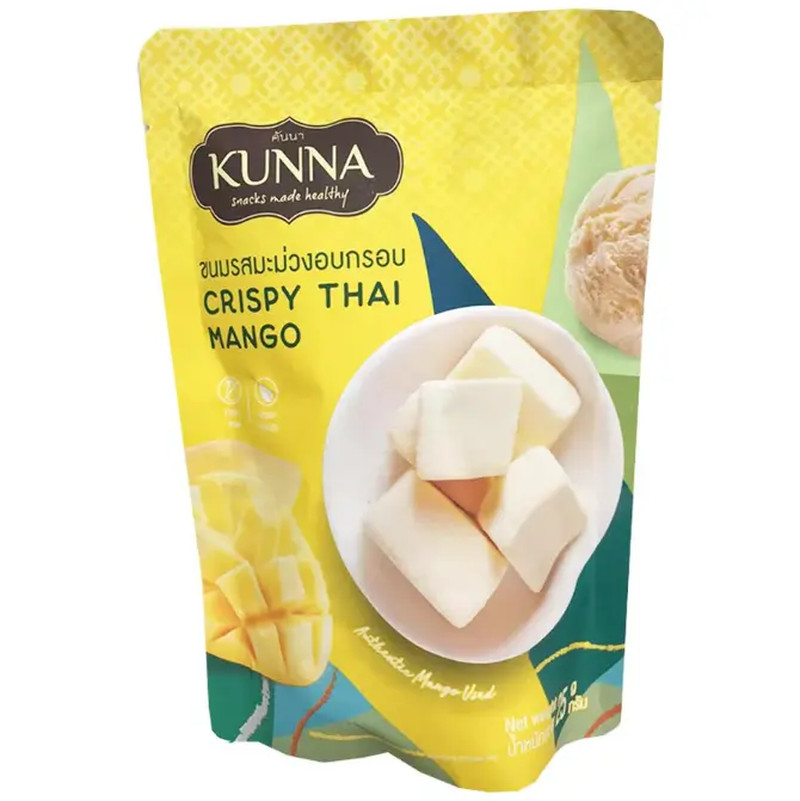 Kunna – Crispy Thai Snack 25G (Mango, Coconut, Thai Tea) and Melin & Maddie Coco