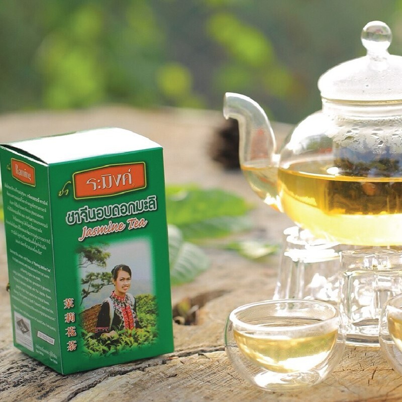 Tea Organic Raming Jasmine Tea for Health Natural Refreshing 70g x 4BOX