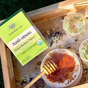 Ayurveda Turmeric Tea, Organic Cinnamon Moringa, No Caffeine Herbal Supplement