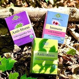 Ayurveda Turmeric Tea, Organic Cinnamon Moringa, No Caffeine Herbal Supplement