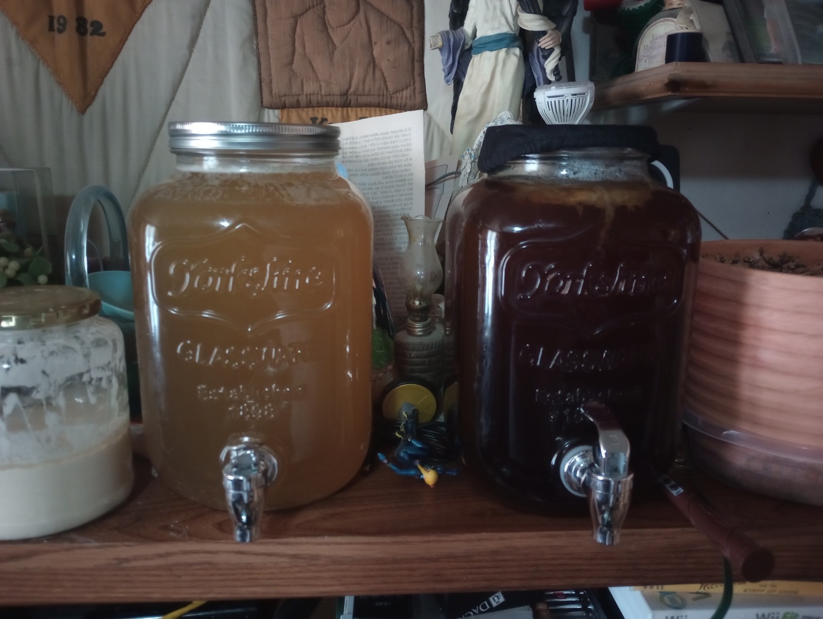 Live Kombucha Scoby + 8 oz Of Starter Tea Brewing Potions Drinks Health