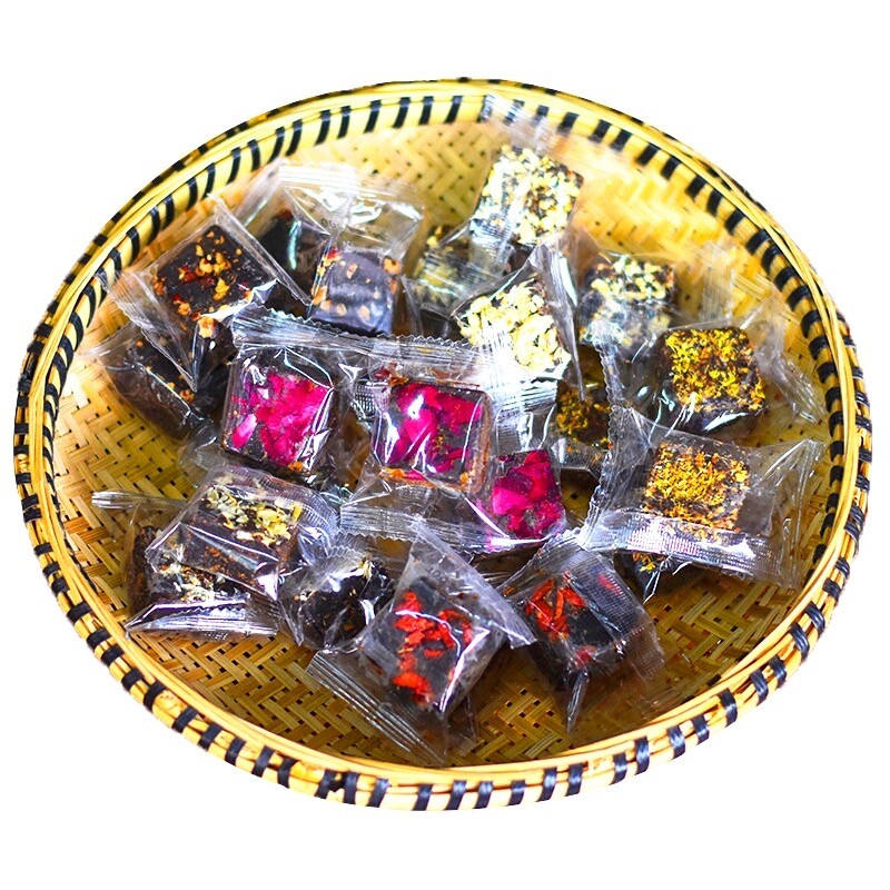 Handmade Traditional Dark Brown Sugar Tea Brick 8 oz 云南 手工红糖 茶砖