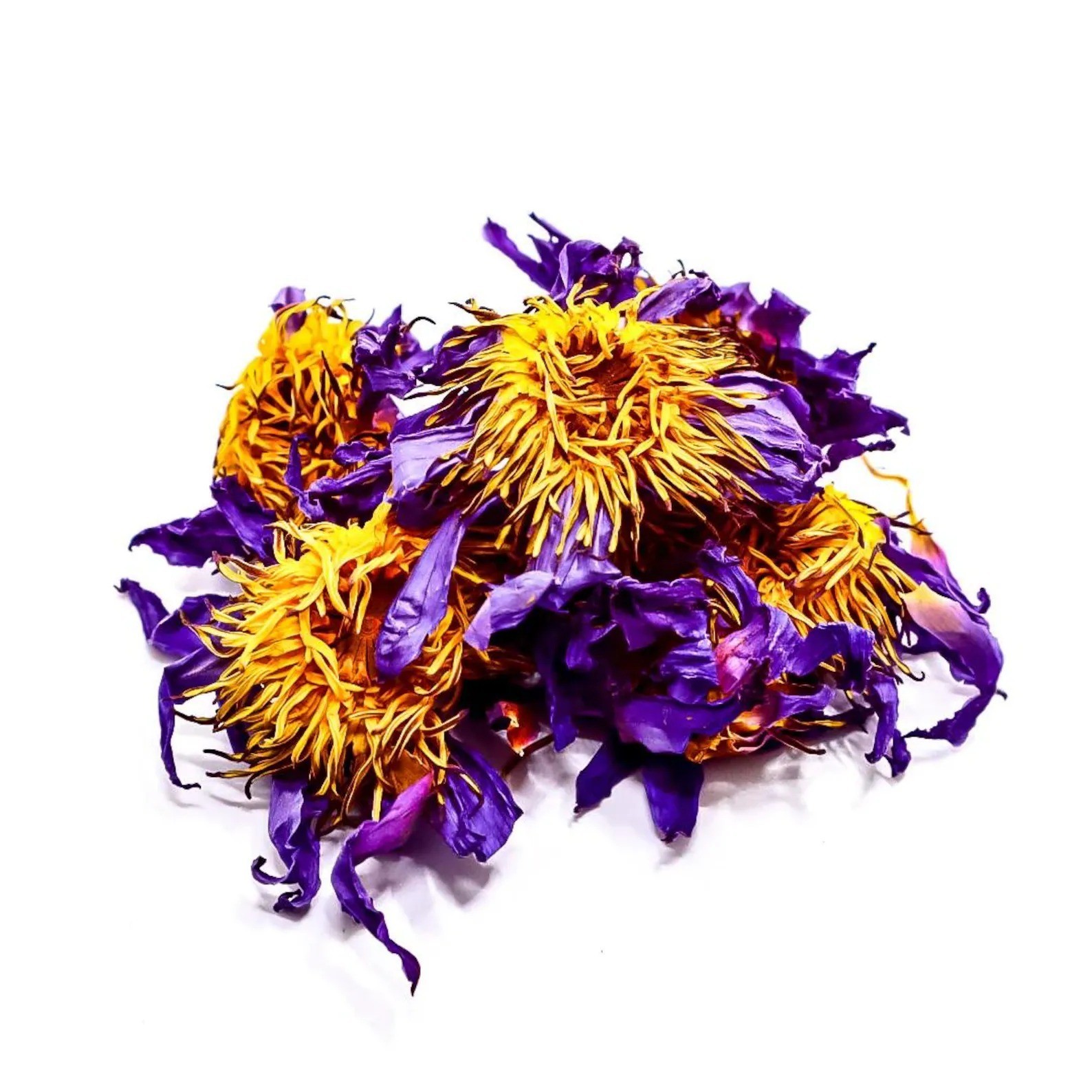 Ceylon Dried Blue Lotus Nymphaea Caerulea Herbal Flower Natural Organic Tea 50g