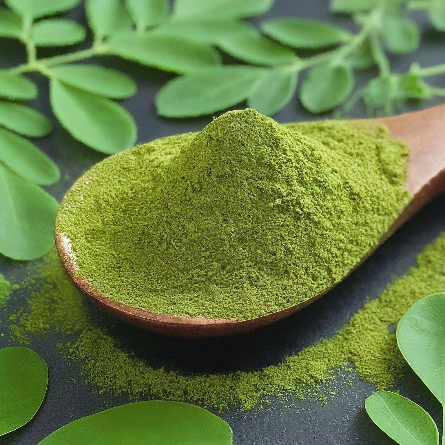Moringa Leaves-2.6oz, Dried From Fresh Green 2.6 Ounce (Pack of 1)