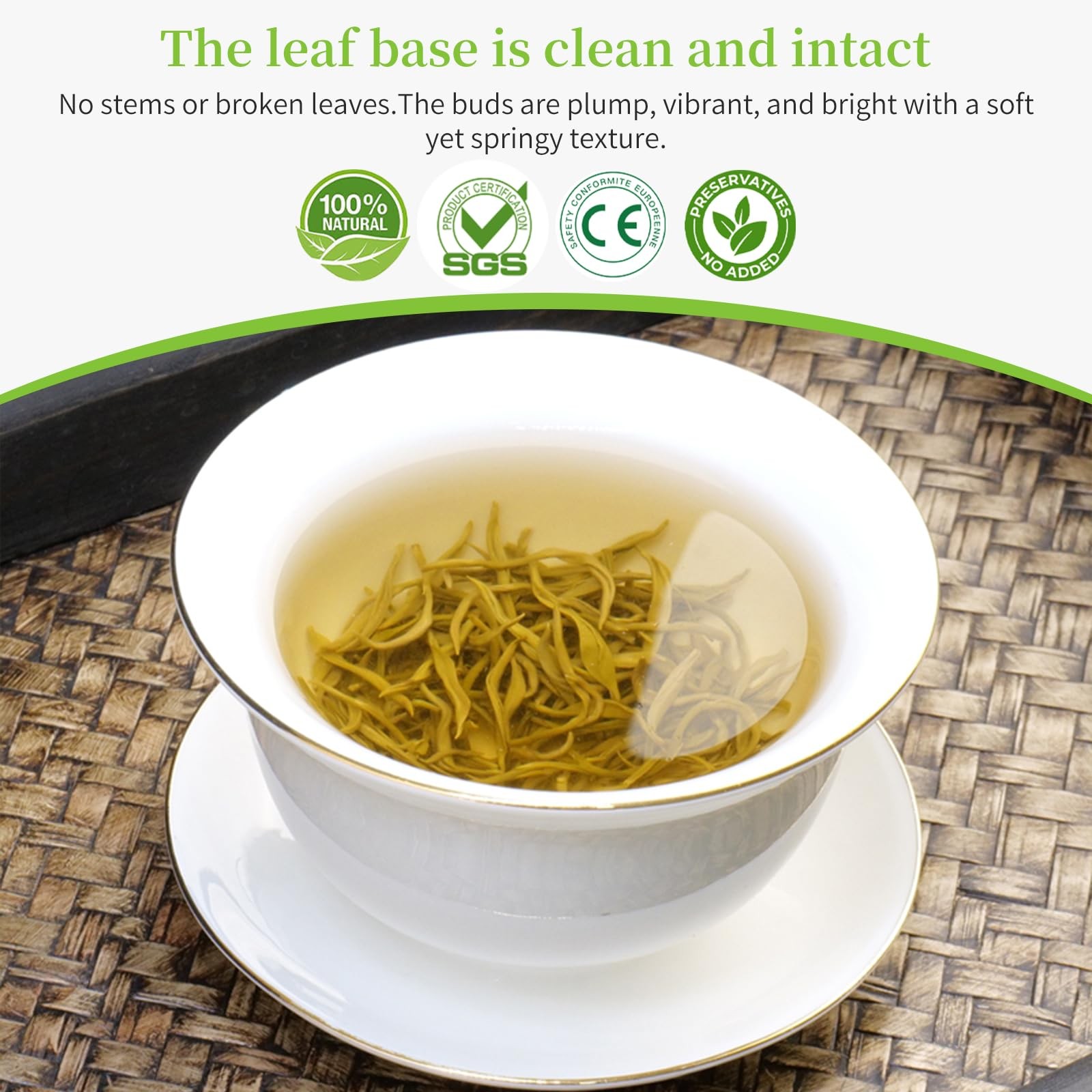 XIXICHA Jasmine Tea New Chinese Jasmine Green Tea Loose Leaf Chinese Tea Natu…
