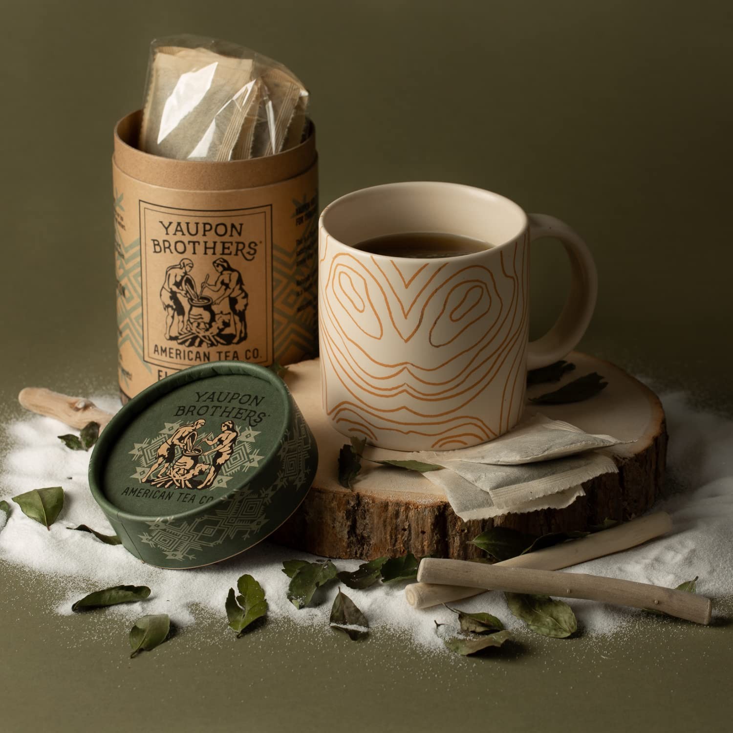 Yaupon Brothers American Tea Chai Holly 24.0 g (Pack of 6)