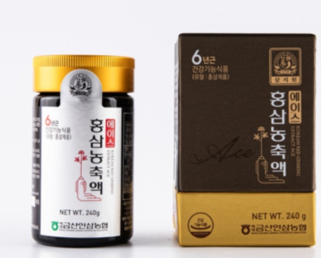 [Geum San Ginseng Nonghyup] Korean 6 Years Red Ginseng Extract Ace 240g
