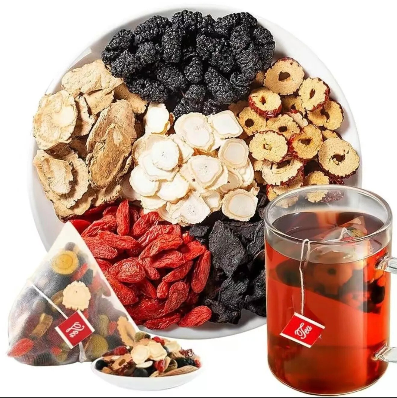 Kidney Tea Formula Ginseng Six Treasure Tea, Kidney Tea Chinese Herbal Tea 2025