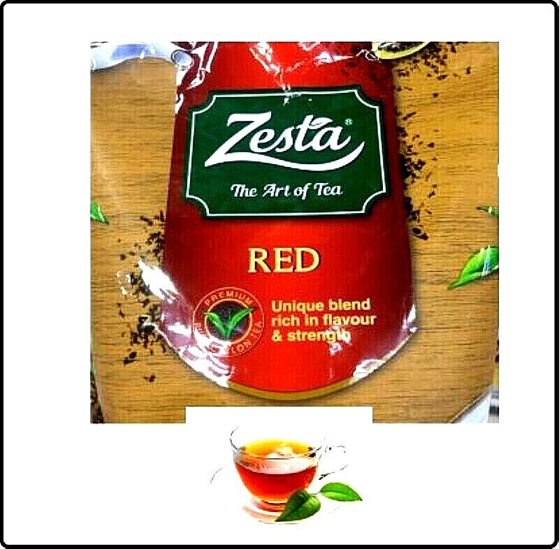 Zesta art of tea RED unique blend of premium pure Ceylon 390g