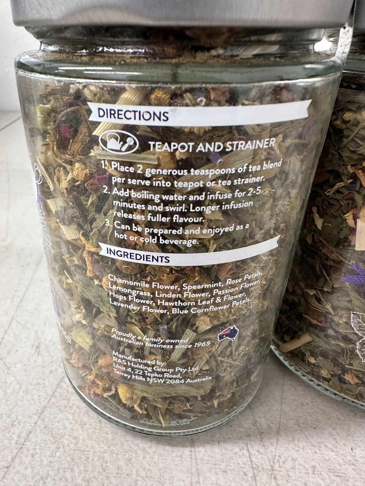 LOT OF 3 – Kintra Foods Sleepy Calming Naturally Grown Loose Leaf Tea 1.4 Oz