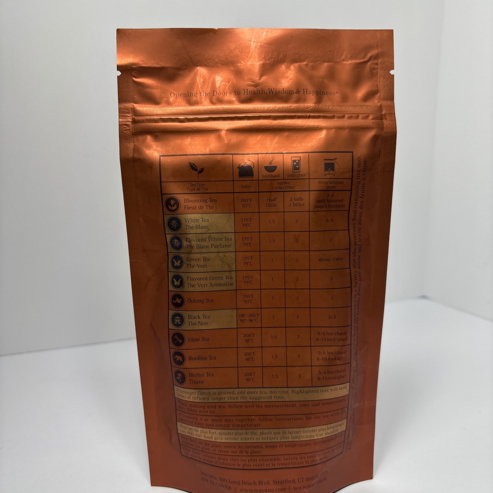 🍭 NEW! 2 OZ FACTORY SEALED TEAVANA WHITE CHOCOLATE PEPPERMINT HOLIDAY TEA 🎅🎄